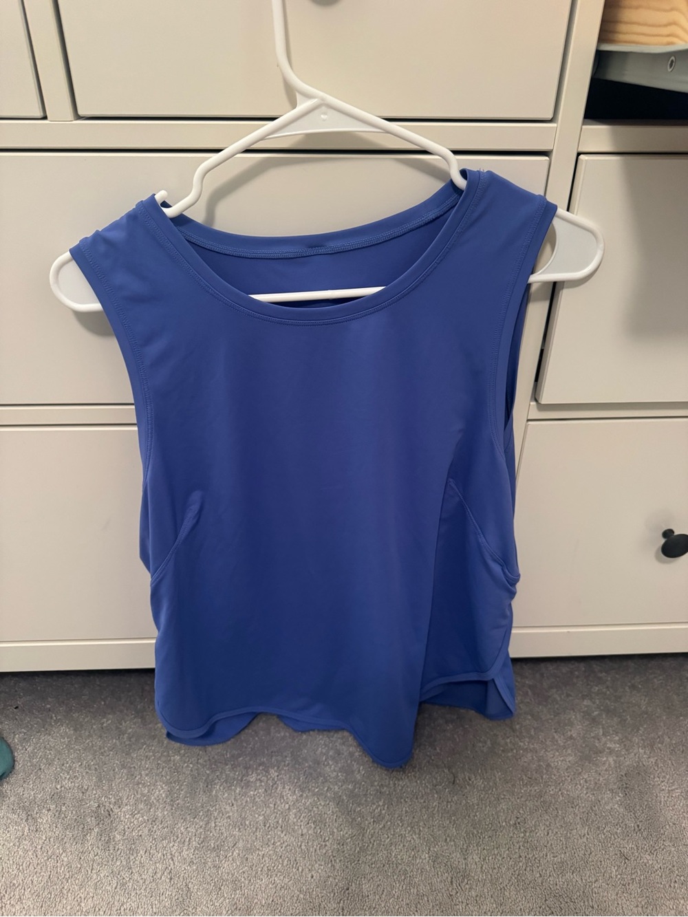 & Other Stories Blue Sleeveless Tank Top